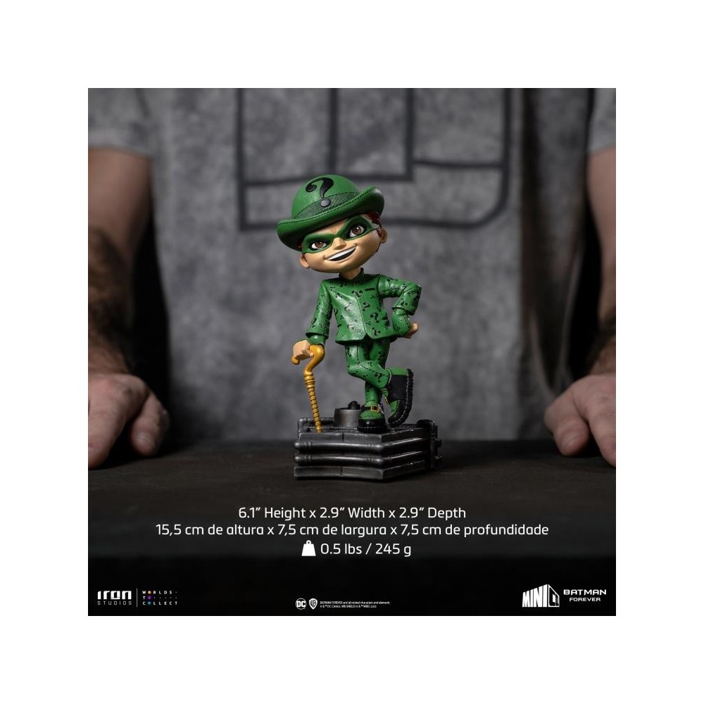 IRON STUDIOS BATMAN FOREVER RIDDLER MINICO FIGURE STATUE