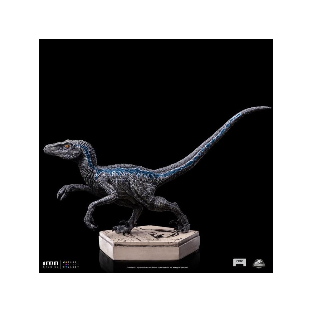 IRON STUDIOS JURASSIC WORLD BLUE STATUE ICONS FIGURE