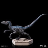 JURASSIC WORLD BLUE STATUA ICONS FIGURE IRON STUDIOS
