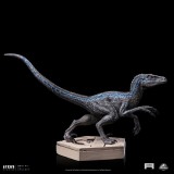 JURASSIC WORLD BLUE STATUA ICONS FIGURE IRON STUDIOS