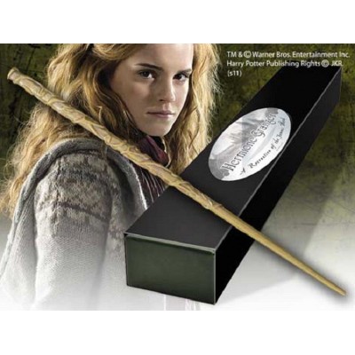 HARRY POTTER WAND HERMIONE REPLICA BACCHETTA NOBLE COLLECTIONS
