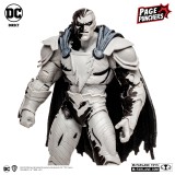 DC BLACK ADAM PAGE PUNCHERS BLACK ADAM BLACK AND WHITE ACTION FIGURE MC FARLANE