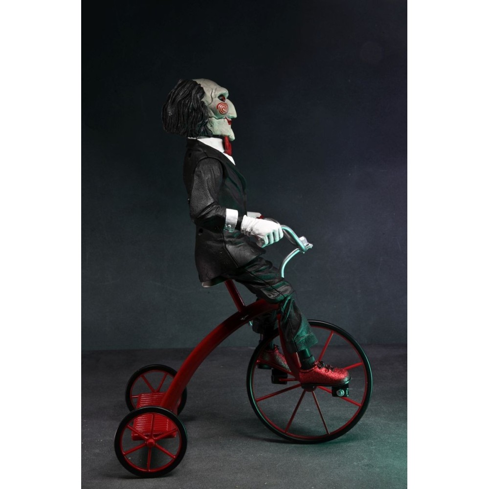 SAW L'ENIGMISTA BILLY THE PUPPET ON TRICYCLE 30CM ACTION FIGURE NECA