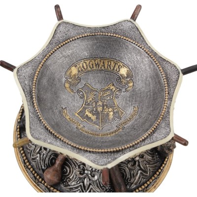 NEMESIS NOW HARRY POTTER WAND CRYSTAL BALL AND HOLDER REPLICA