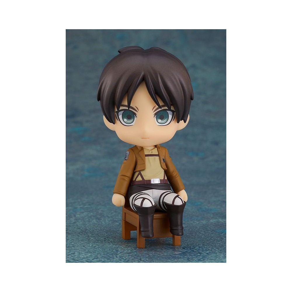 ATTACK ON TITAN EREN YEAGER NENDOROID SWACCHAO FIGURE GOOD SMILE COMPANY