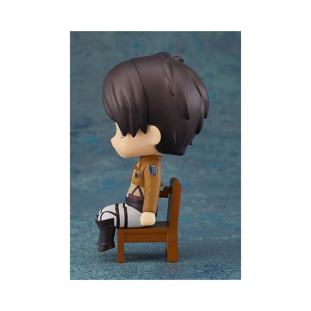 ATTACK ON TITAN EREN YEAGER NENDOROID SWACCHAO FIGURE GOOD SMILE COMPANY