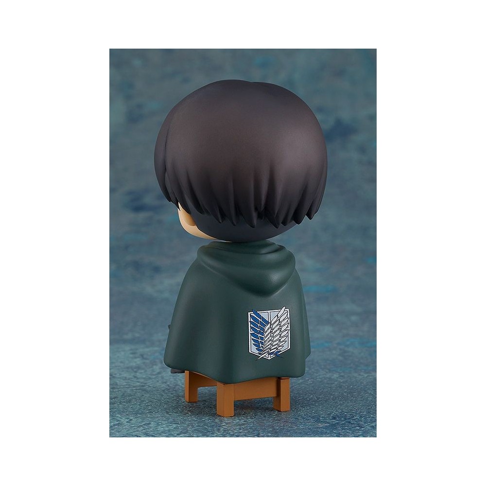 ATTACK ON TITAN LEVI ACKERMAN NENDOROID SWACCHAO FIGURE GOOD SMILE COMPANY