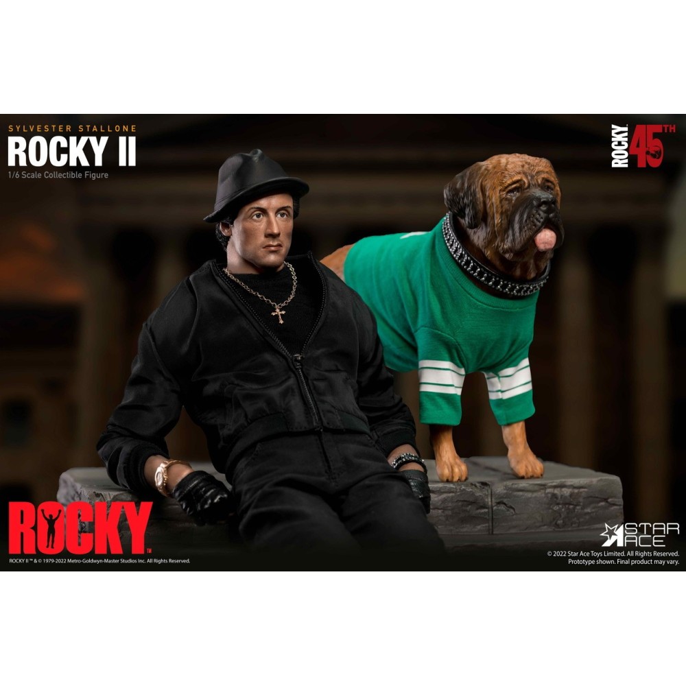 SYLVESTER STALLONE ROCKY BALBOA DELUXE ACTION FIGURE STAR ACE