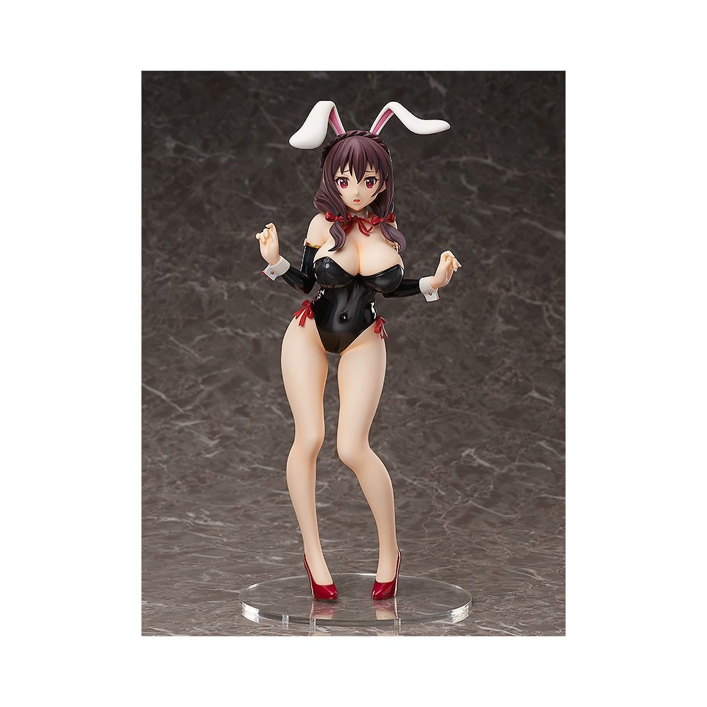 FREEING KONO SUBARASHI YUNYUN BARE LEG BUNNY STATUE FIGURE