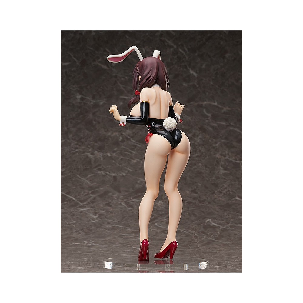 FREEING KONO SUBARASHI YUNYUN BARE LEG BUNNY STATUE FIGURE