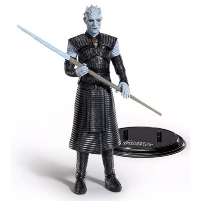 NOBLE COLLECTIONS GAME OF THRONES BENDYFIGS NIGHT KING ACTION FIGURE