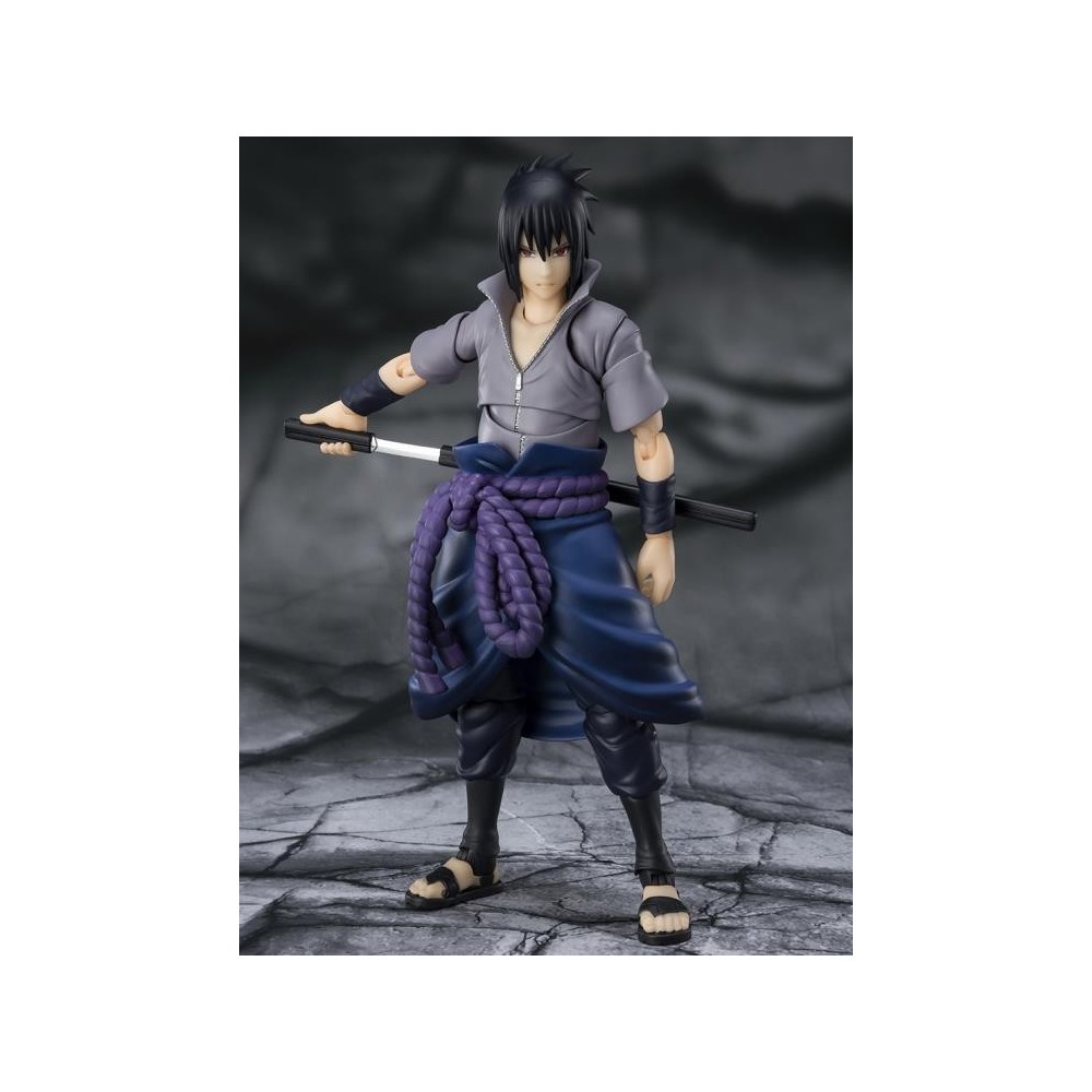 BANDAI NARUTO SHIPPUDEN SASUKE UCHIHA HATRED S.H. FIGUARTS ACTION FIGURE
