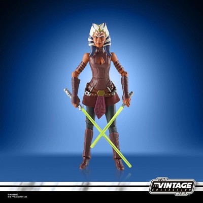 HASBRO STAR WARS THE VINTAGE COLLECTION AHSOKA TANO ACTION FIGURE