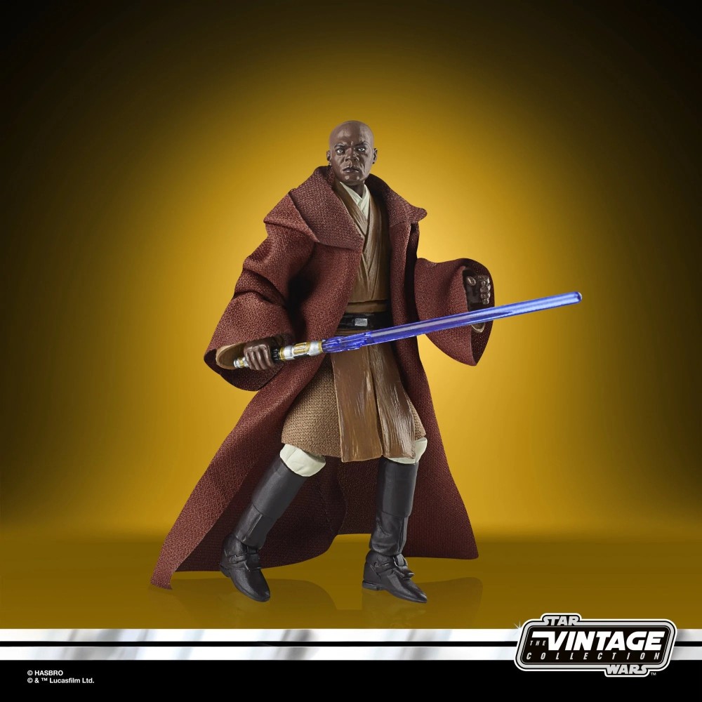 HASBRO STAR WARS THE VINTAGE COLLECTION MACE WINDU ACTION FIGURE