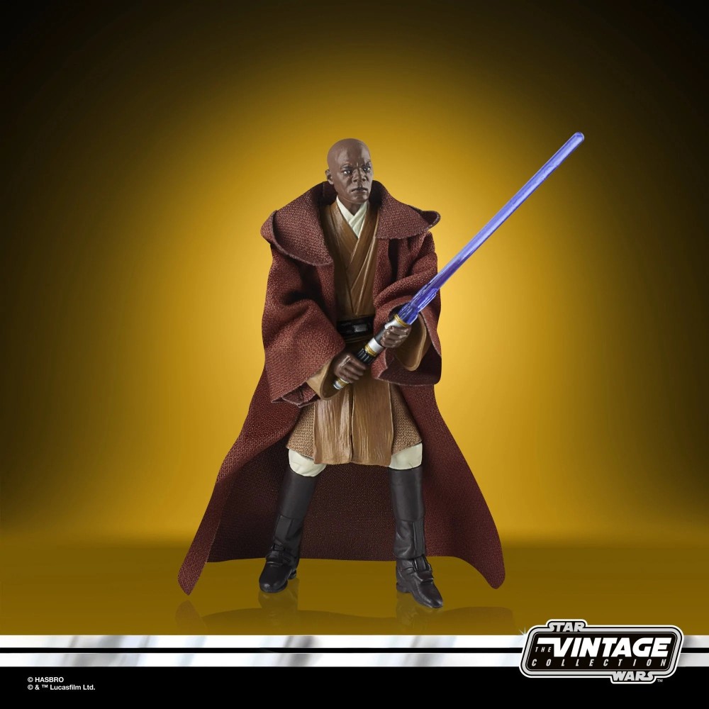 HASBRO STAR WARS THE VINTAGE COLLECTION MACE WINDU ACTION FIGURE