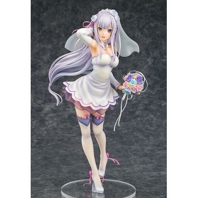 PHAT! RE:ZERO EMILIA WEDDING VERSION STATUE FIGURE