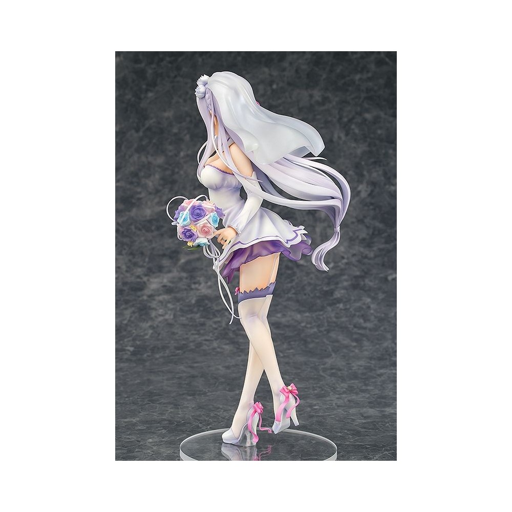 PHAT! RE:ZERO EMILIA WEDDING VERSION STATUE FIGURE