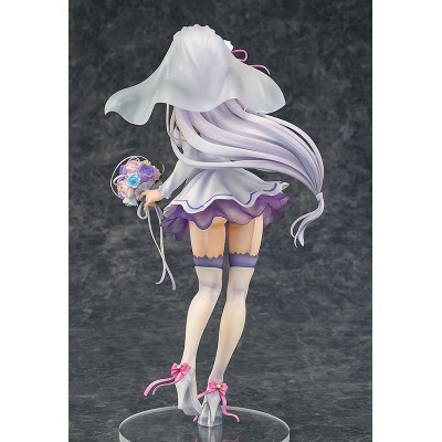 RE:ZERO EMILIA WEDDING VERSION STATUA FIGURE PHAT!