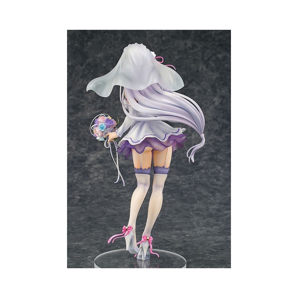 PHAT! RE:ZERO EMILIA WEDDING VERSION STATUE FIGURE