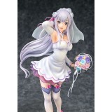RE:ZERO EMILIA WEDDING VERSION STATUA FIGURE PHAT!