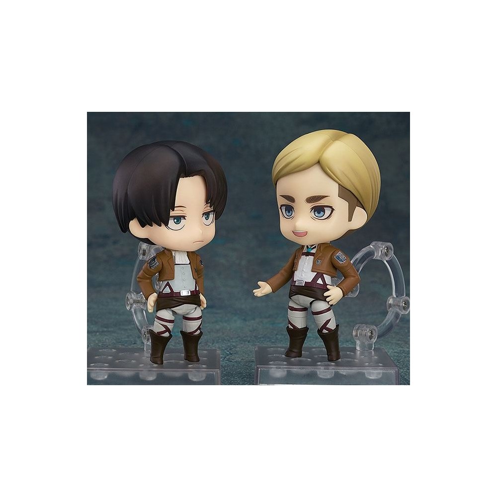 GOOD SMILE COMPANY ATTACK ON TITAN NENDOROID ERWIN SMITH ACTION FIGURE