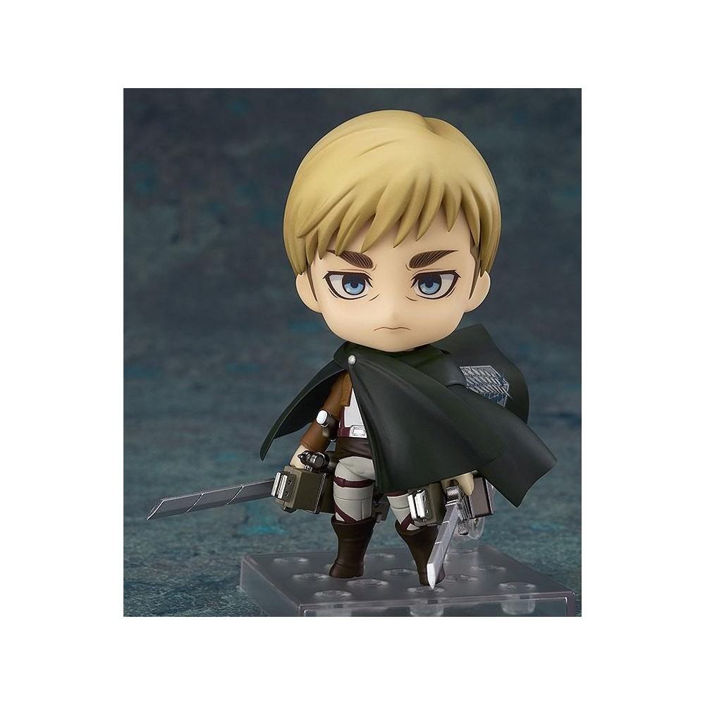 GOOD SMILE COMPANY ATTACK ON TITAN NENDOROID ERWIN SMITH ACTION FIGURE