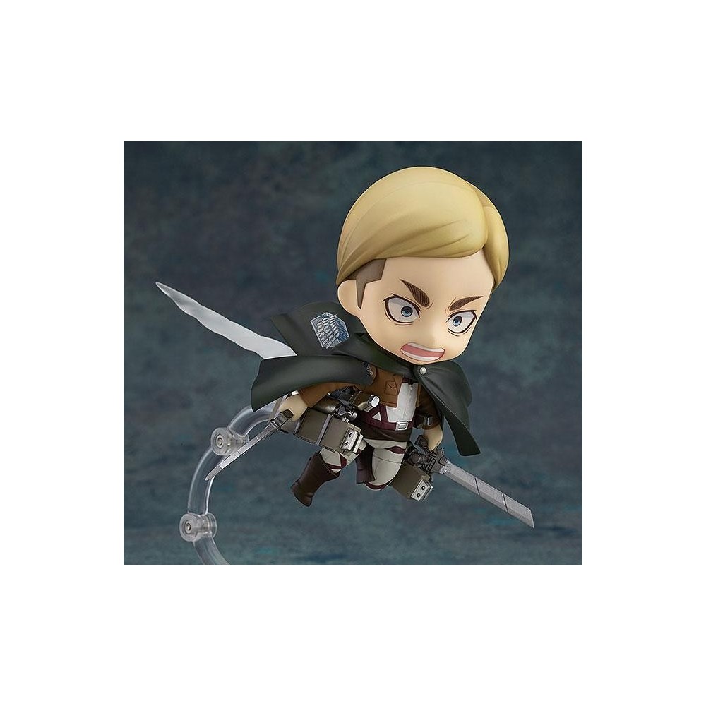 GOOD SMILE COMPANY ATTACK ON TITAN NENDOROID ERWIN SMITH ACTION FIGURE