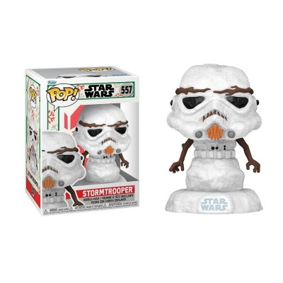 FUNKO FUNKO POP! STAR WARS HOLIDAY STORMTROOPER BOBBLE HEAD KNOCKER FIGURE