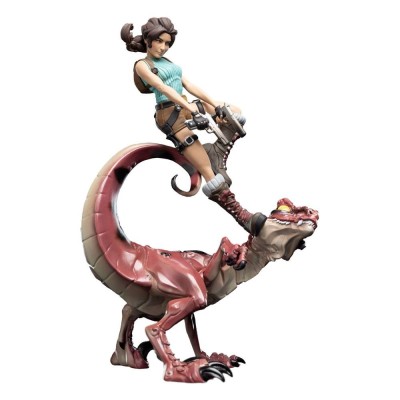 TOMB RAIDER LARA CROFT AND RAPTOR MINI EPICS FIGURE WETA