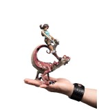 TOMB RAIDER LARA CROFT AND RAPTOR MINI EPICS FIGURE WETA