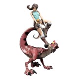 TOMB RAIDER LARA CROFT AND RAPTOR MINI EPICS FIGURE WETA