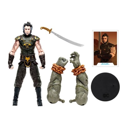 DC GAMING BATMAN ARKHAM CITY RA'S AL GHUL ACTION FIGURE MC FARLANE