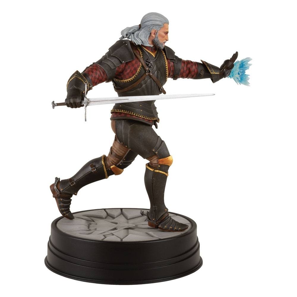 THE WITCHER 3 WILD HUNT GERALT TOUSSAINT TOURNEY ARMOR STATUA FIGURE DARK HORSE