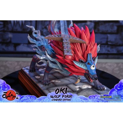 OKAMI OKI WOLF FORM STATUA FIGURE FIRST4FIGURES