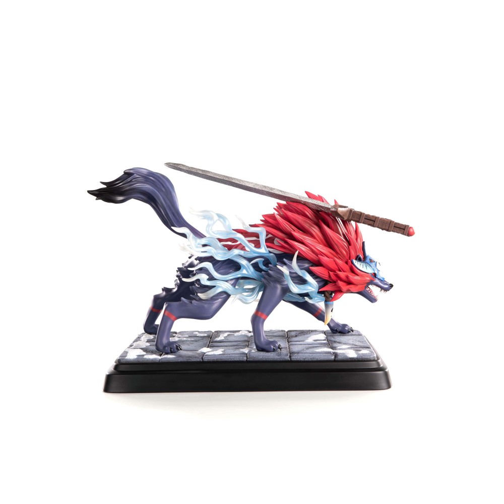 OKAMI OKI WOLF FORM STATUA FIGURE FIRST4FIGURES