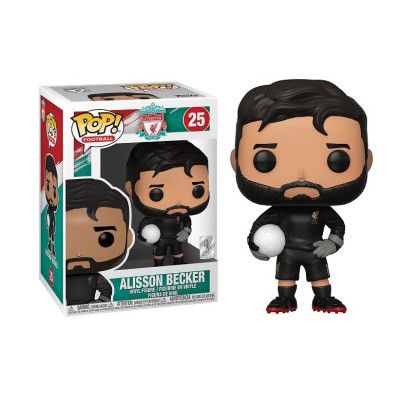 FUNKO POP! LIVERPOOL F.C. ALISSON BECKER BOBBLE HEAD KNOCKER FIGURE FUNKO