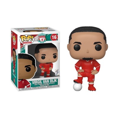 FUNKO POP! LIVERPOOL F.C. VIRGIL VAN DIJK BOBBLE HEAD KNOCKER FIGURE FUNKO