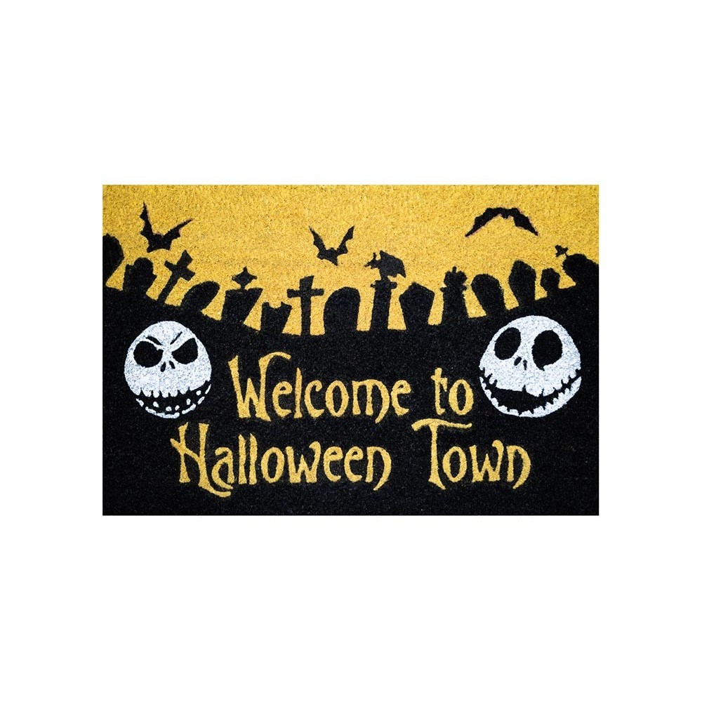 GRUPO ERIK THE NIGHTMARE BEFORE CHRISTMAS HALLOWEEN TOWN DOORMAT