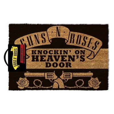 GUNS N' ROSES KNOCKIN' ON HEAVEN'S DOOR DOORMAT ZERBINO 40X60CM PYRAMID INTERNATIONAL
