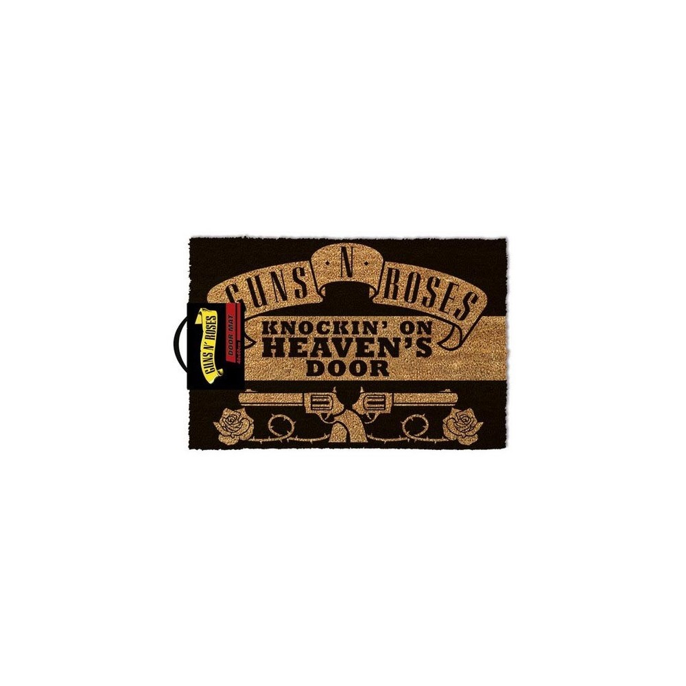 GUNS N' ROSES KNOCKIN' ON HEAVEN'S DOOR DOORMAT ZERBINO 40X60CM PYRAMID INTERNATIONAL