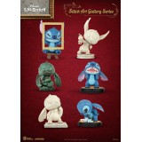 BEAST KINGDOM LILO AND STITCH ART GALLERY MINI EGG ATTACK BOX SET 6+1 FIGURES