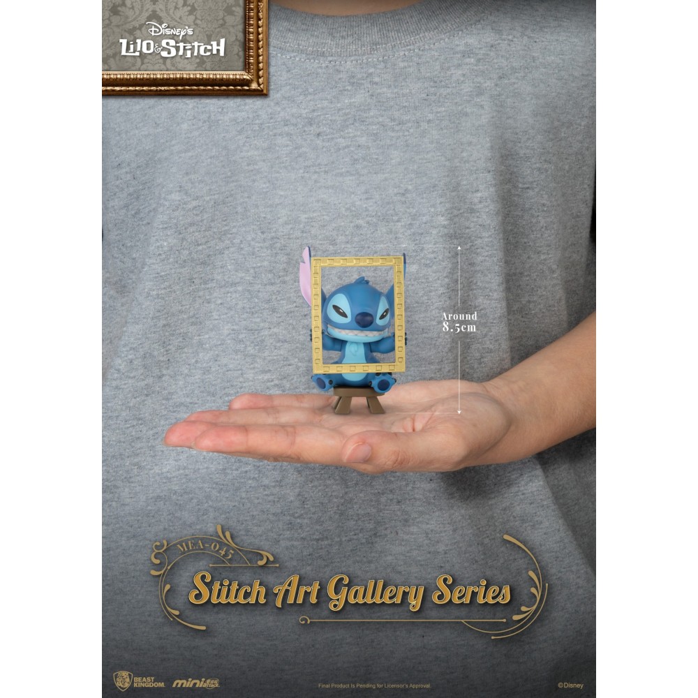BEAST KINGDOM LILO AND STITCH ART GALLERY MINI EGG ATTACK BOX SET 6+1 FIGURES