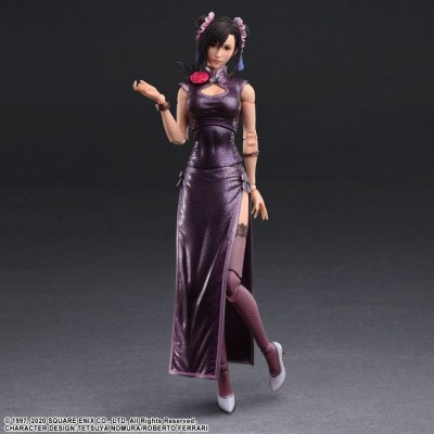 FINAL FANTASY 7 REMAKE TIFA LOCKHART SPORTY DRESS PLAY ARTS KAI ACTION FIGURE SQUARE ENIX
