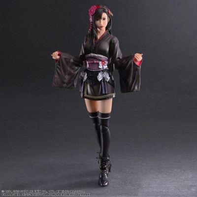 FINAL FANTASY 7 REMAKE TIFA LOCKHART EXOTIC DRESS PLAY ARTS KAI ACTION FIGURE SQUARE ENIX