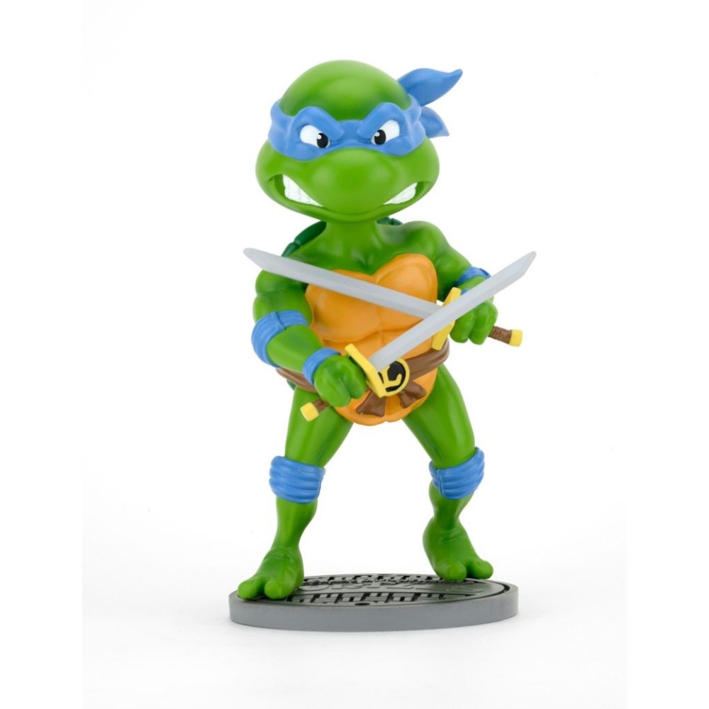 NECA TMNT TURTLES LEONARDO HEADKNOCKER BOBBLE HEAD FIGURE