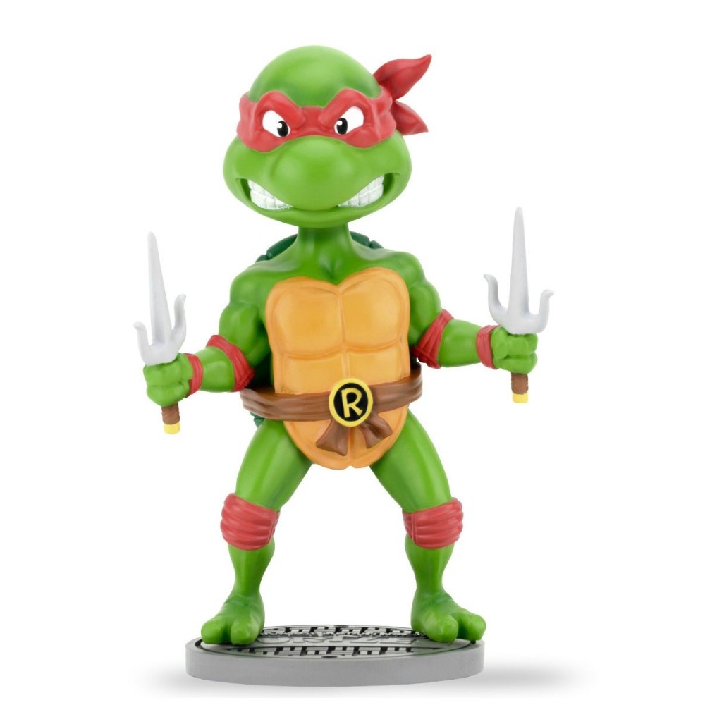 NECA TMNT TURTLES RAPHAEL HEADKNOCKER BOBBLE HEAD FIGURE