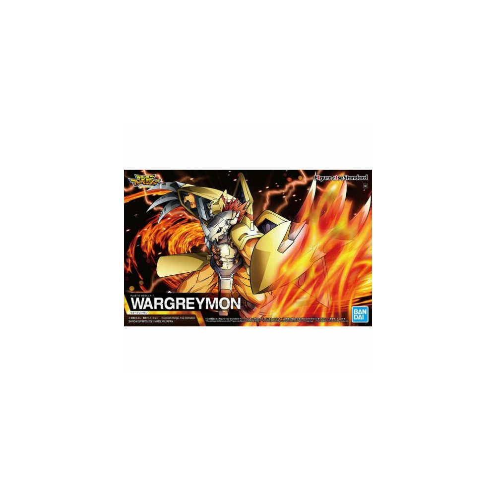 DIGIMON FIGURE RISE STANDARD WARGREYMON MODEL KIT FIGURE BANDAI