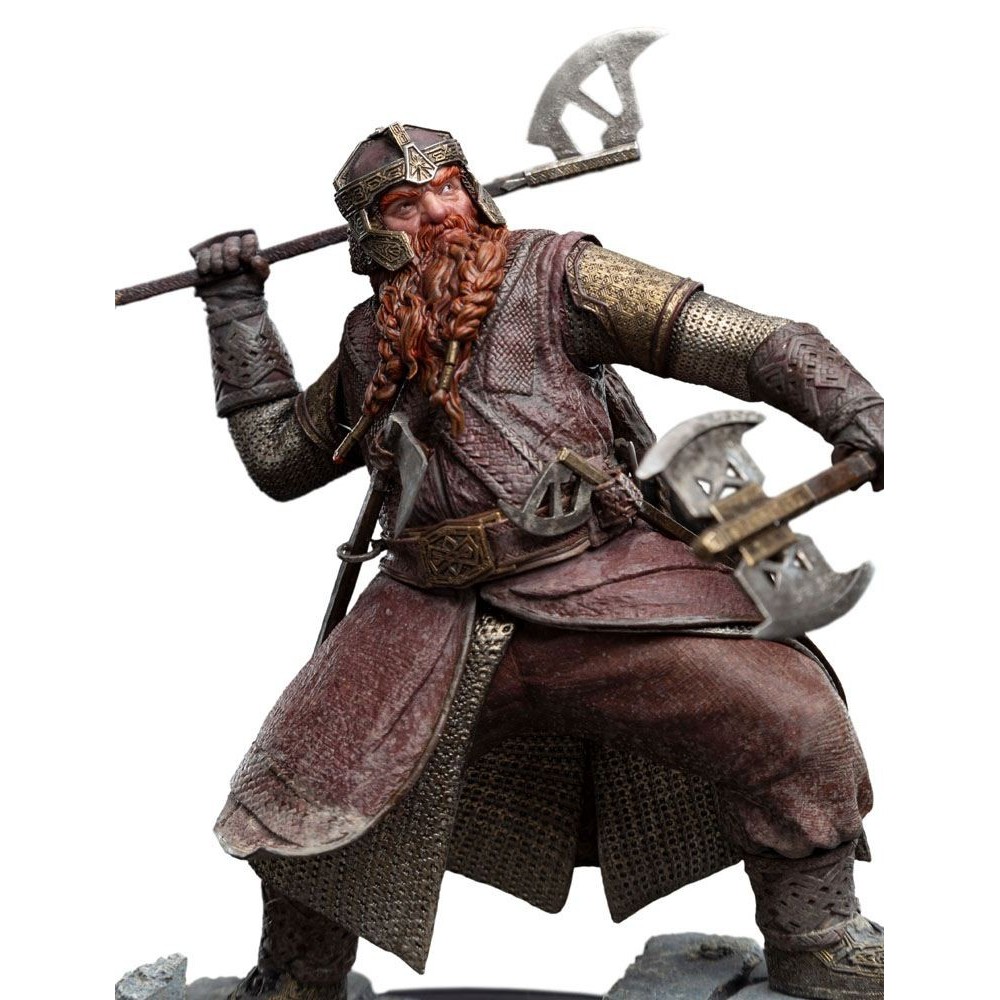 LORD OF THE RINGS GIMLI STATUA FIGURE OF FANDOM WETA