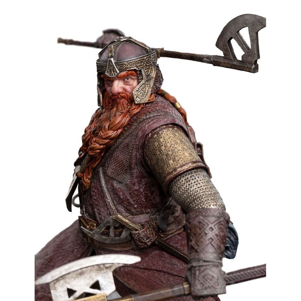 LORD OF THE RINGS GIMLI STATUA FIGURE OF FANDOM WETA
