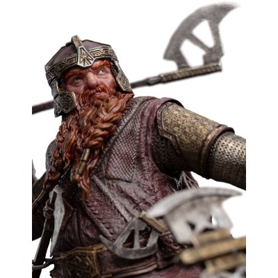 WETA LORD OF THE RINGS GIMLI STATUE FIGURE OF FANDOM